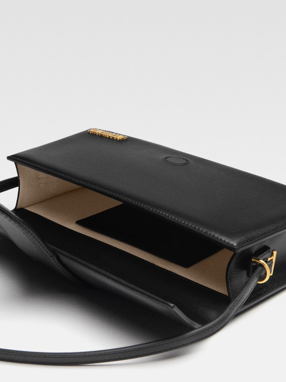 Le Bambino Long Black Bag - ventzia