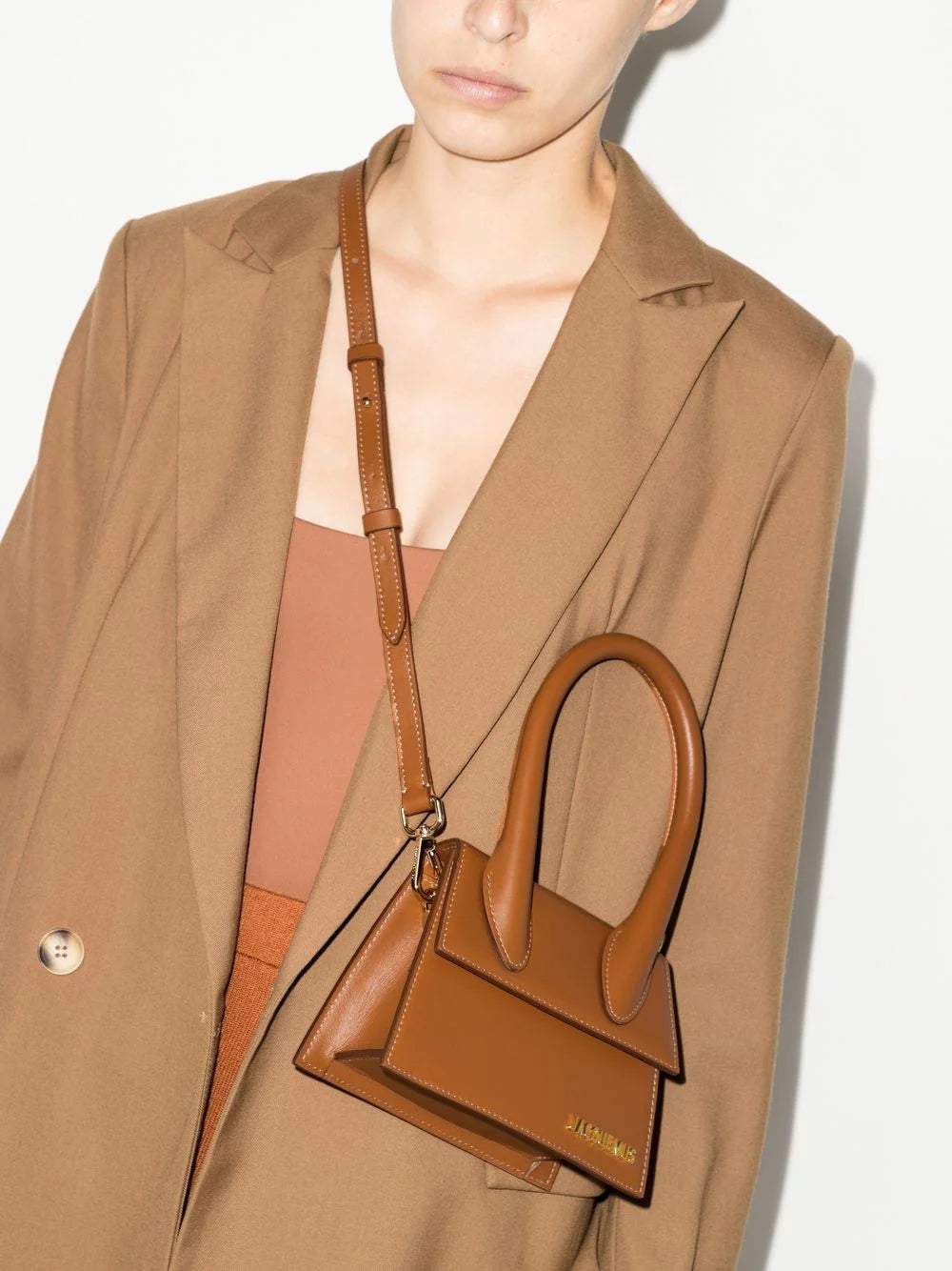 Le Chiquito Moyen Brown Bag - ventzia