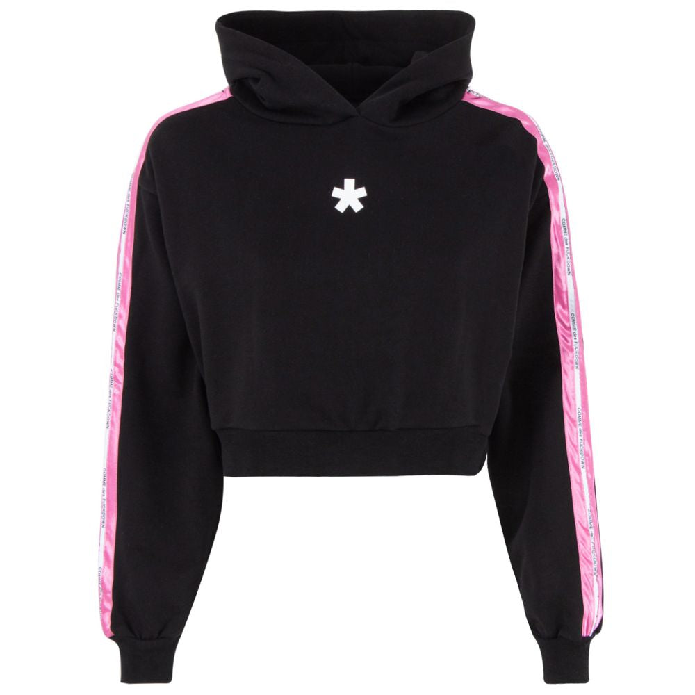 Black Cotton Sweater - ventzia