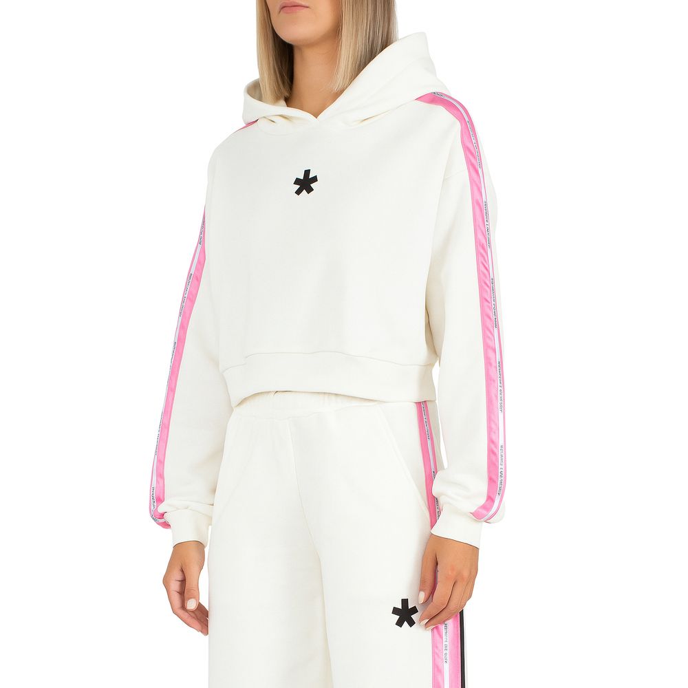 White Cotton Sweater - ventzia
