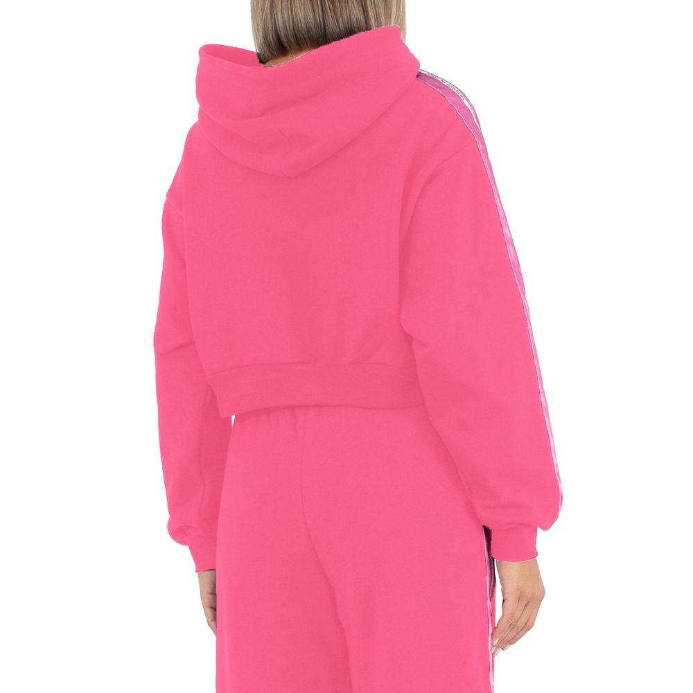 Fuchsia Cotton Sweater - ventzia