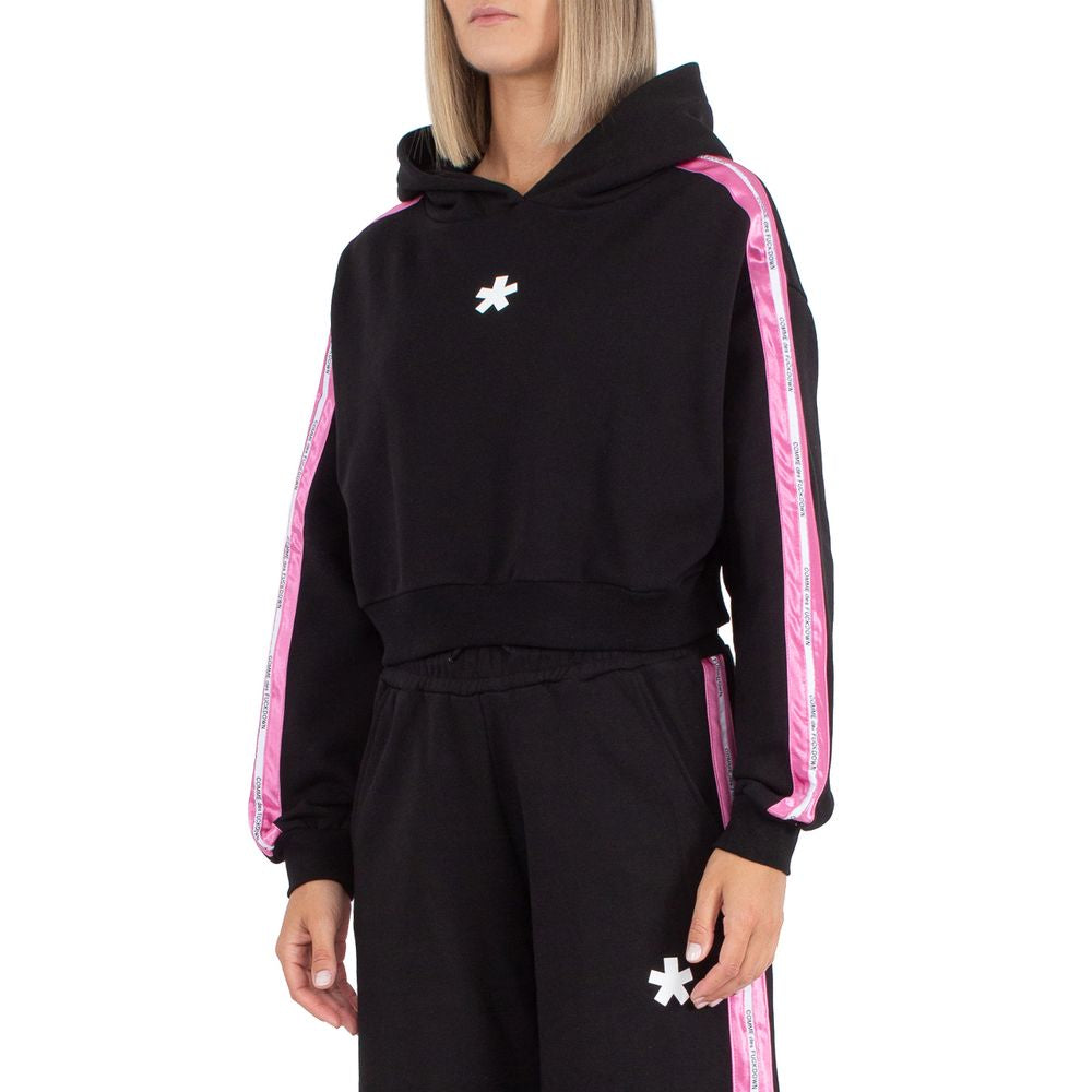 Black Cotton Sweater - ventzia