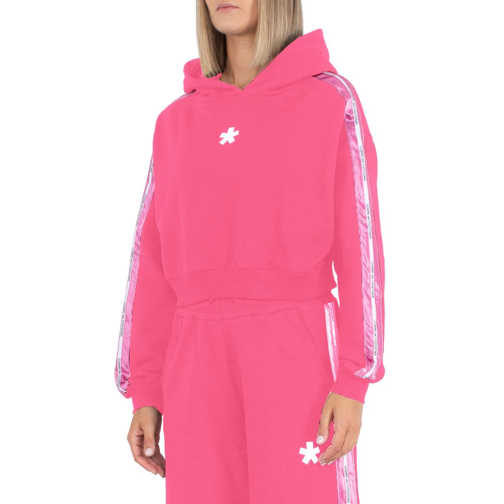 Fuchsia Cotton Sweater - ventzia