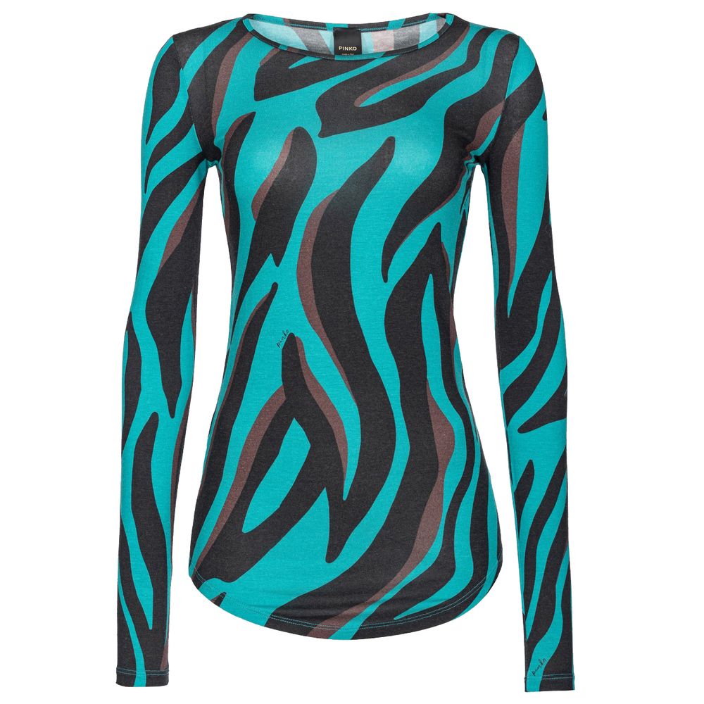 Green Viscose Sweater - ventzia