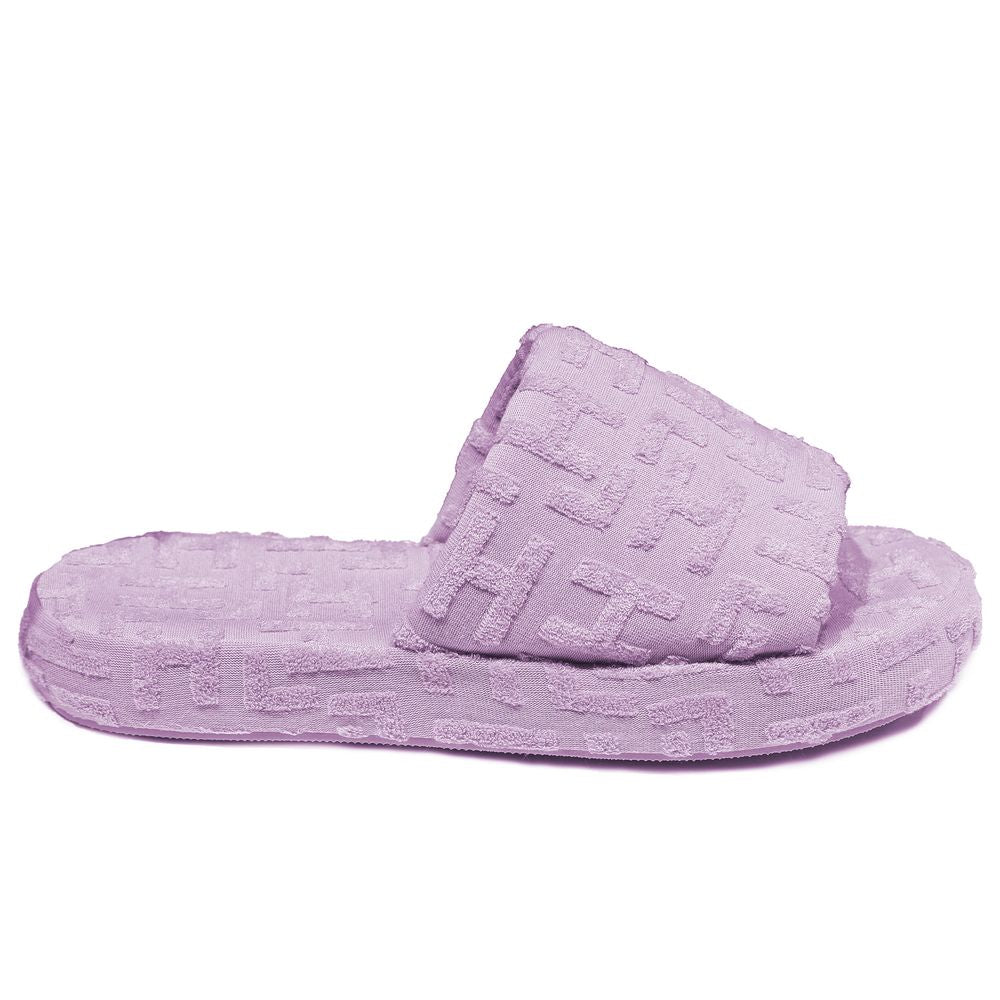 Purple Cotton Sandal - ventzia