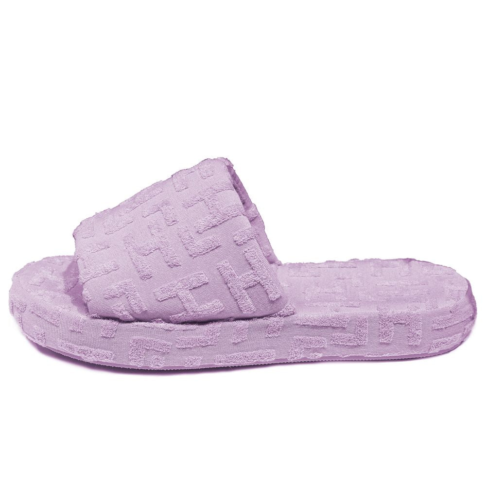 Purple Cotton Sandal - ventzia