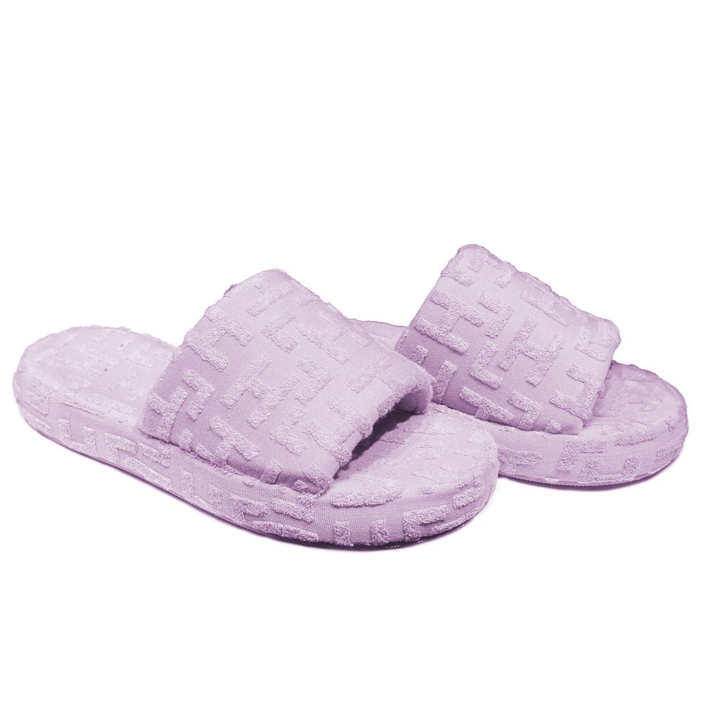 Purple Cotton Sandal - ventzia
