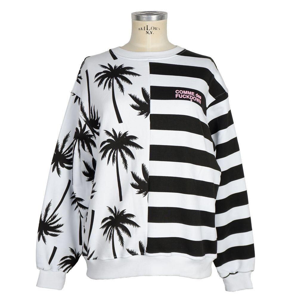 Black Cotton Sweater - ventzia