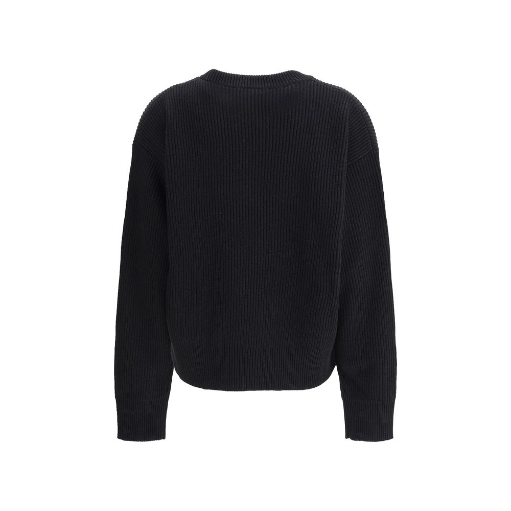 Barocco Leaf Embroidered Sweater - ventzia