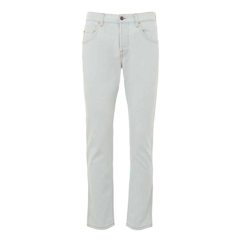 Blue Cotton Jeans Denim - ventzia