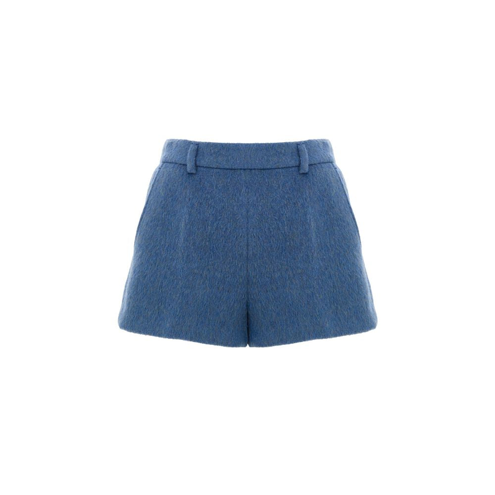 Blue Wool Short - ventzia