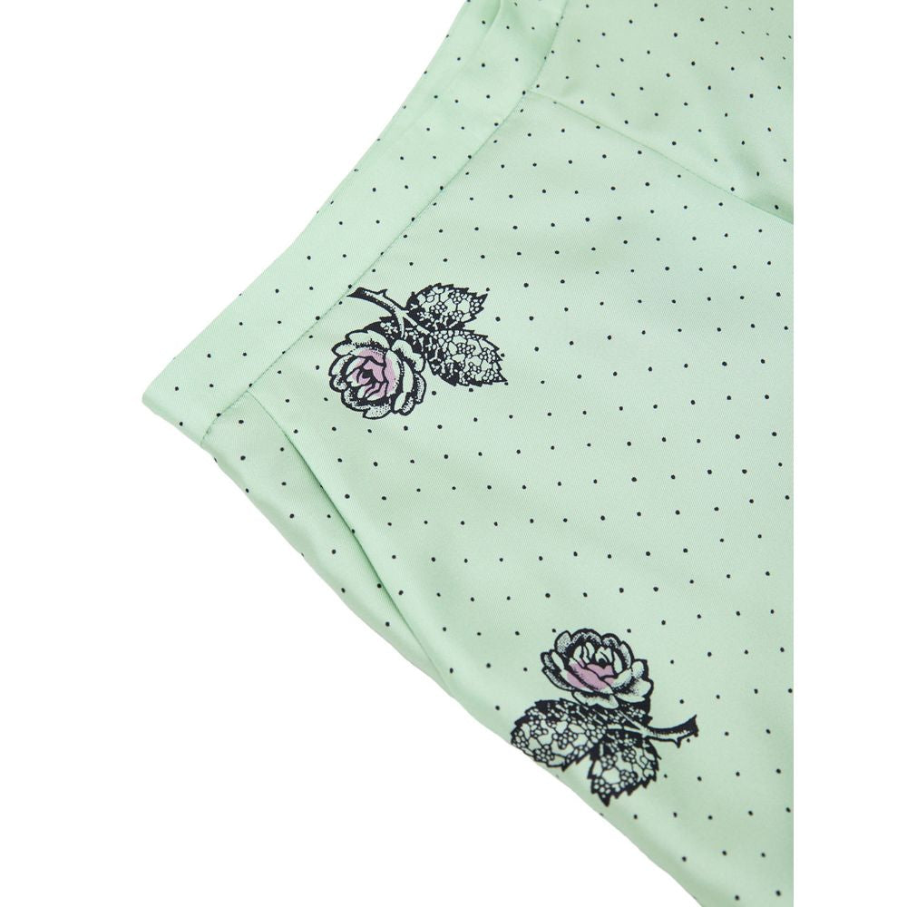 Green Silk Pant - ventzia