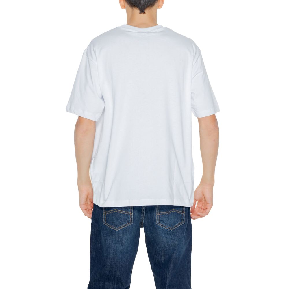 White Cotton T-Shirt - ventzia