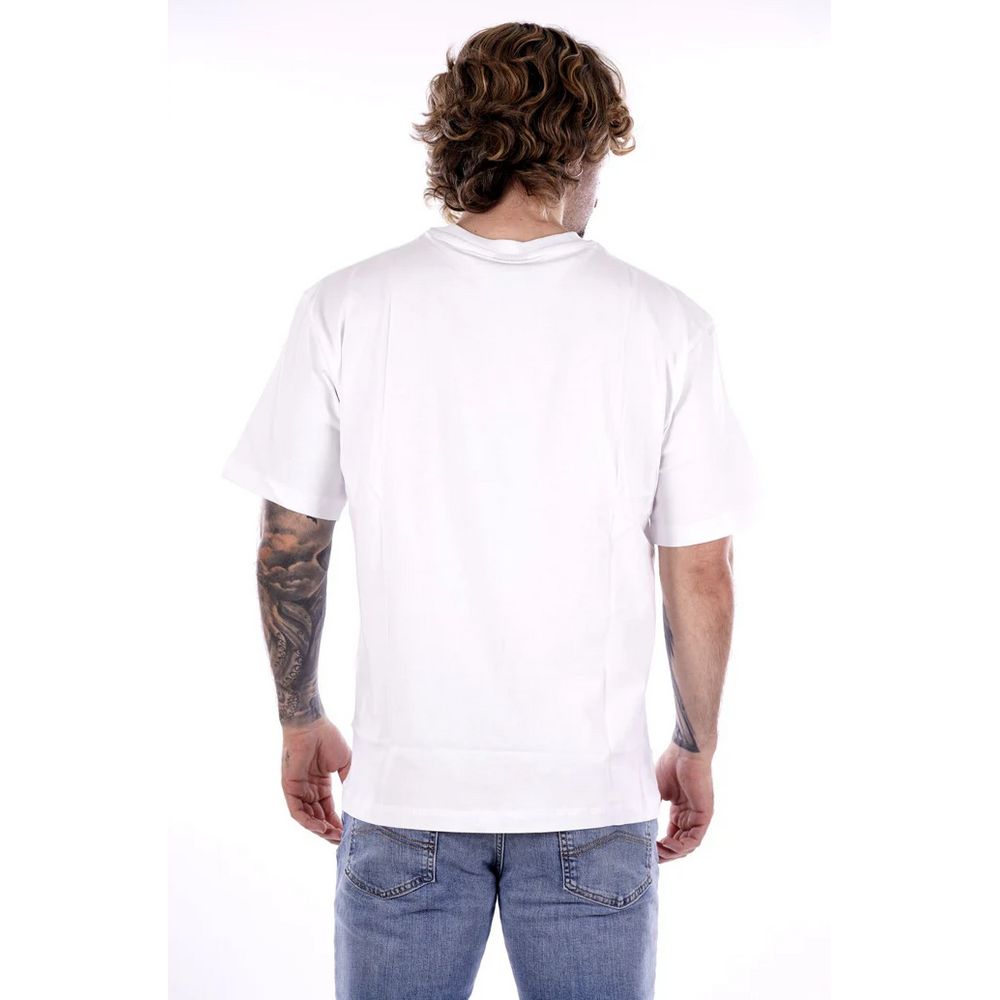 White Cotton T-Shirt - ventzia