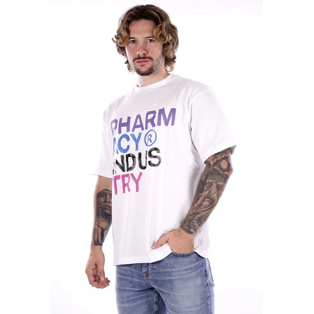 White Cotton T-Shirt - ventzia