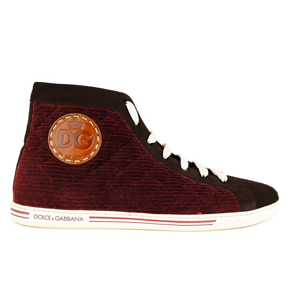 Red Calfskin Sneaker - ventzia