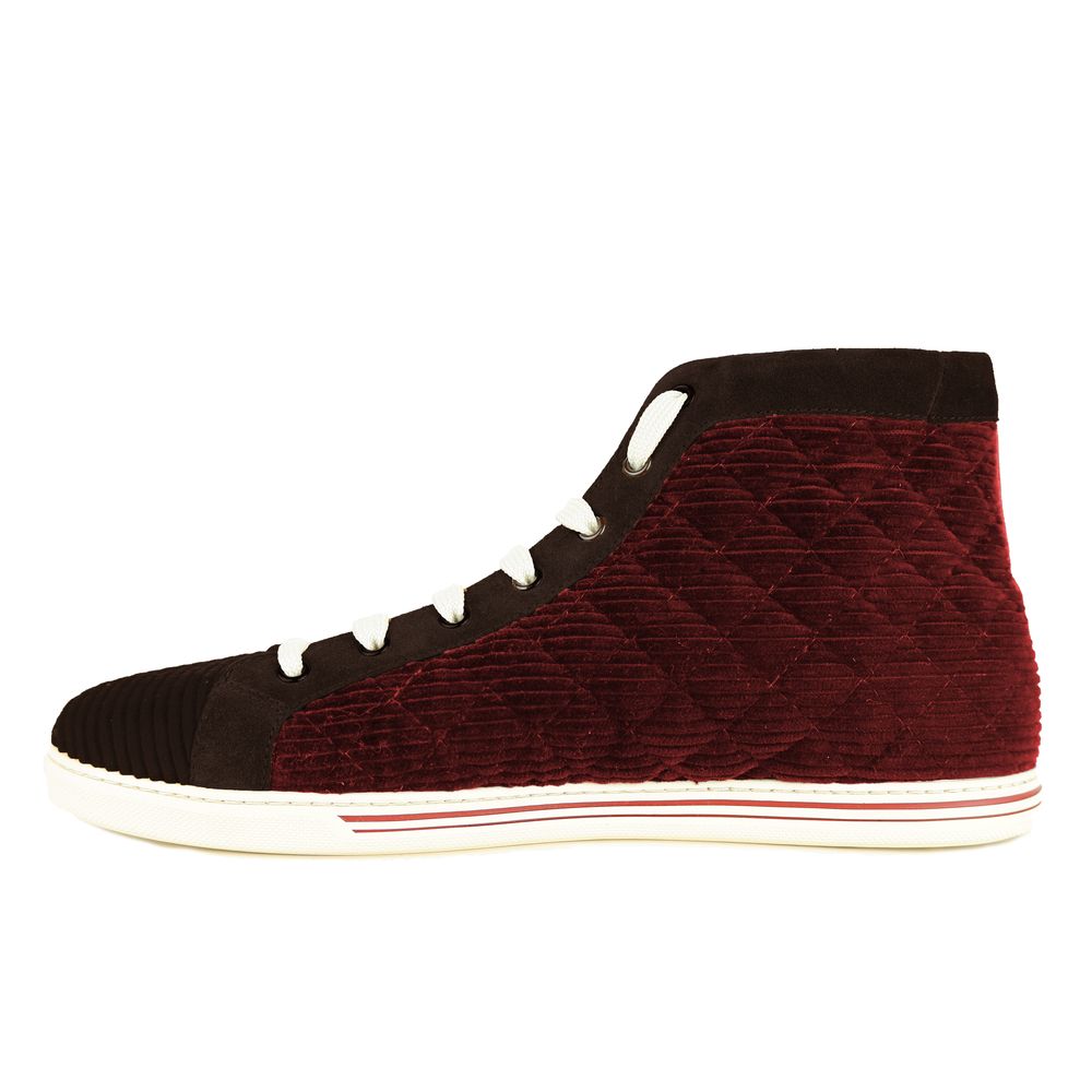 Red Calfskin Sneaker - ventzia