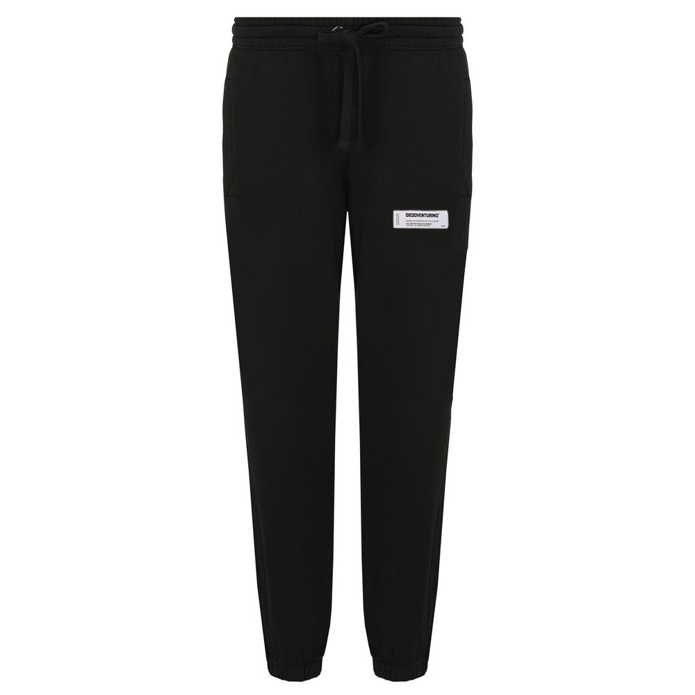 Black Cotton Jeans & Pant - ventzia