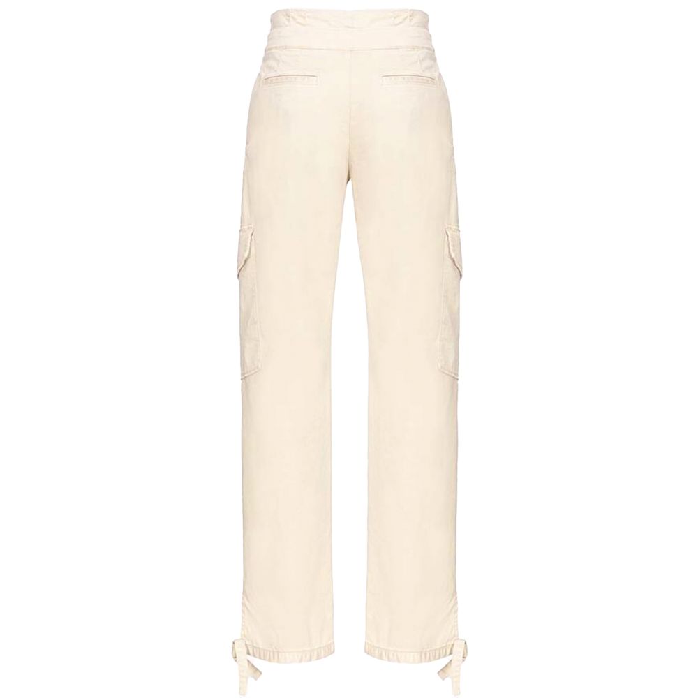 White Cotton Jeans & Pant - ventzia