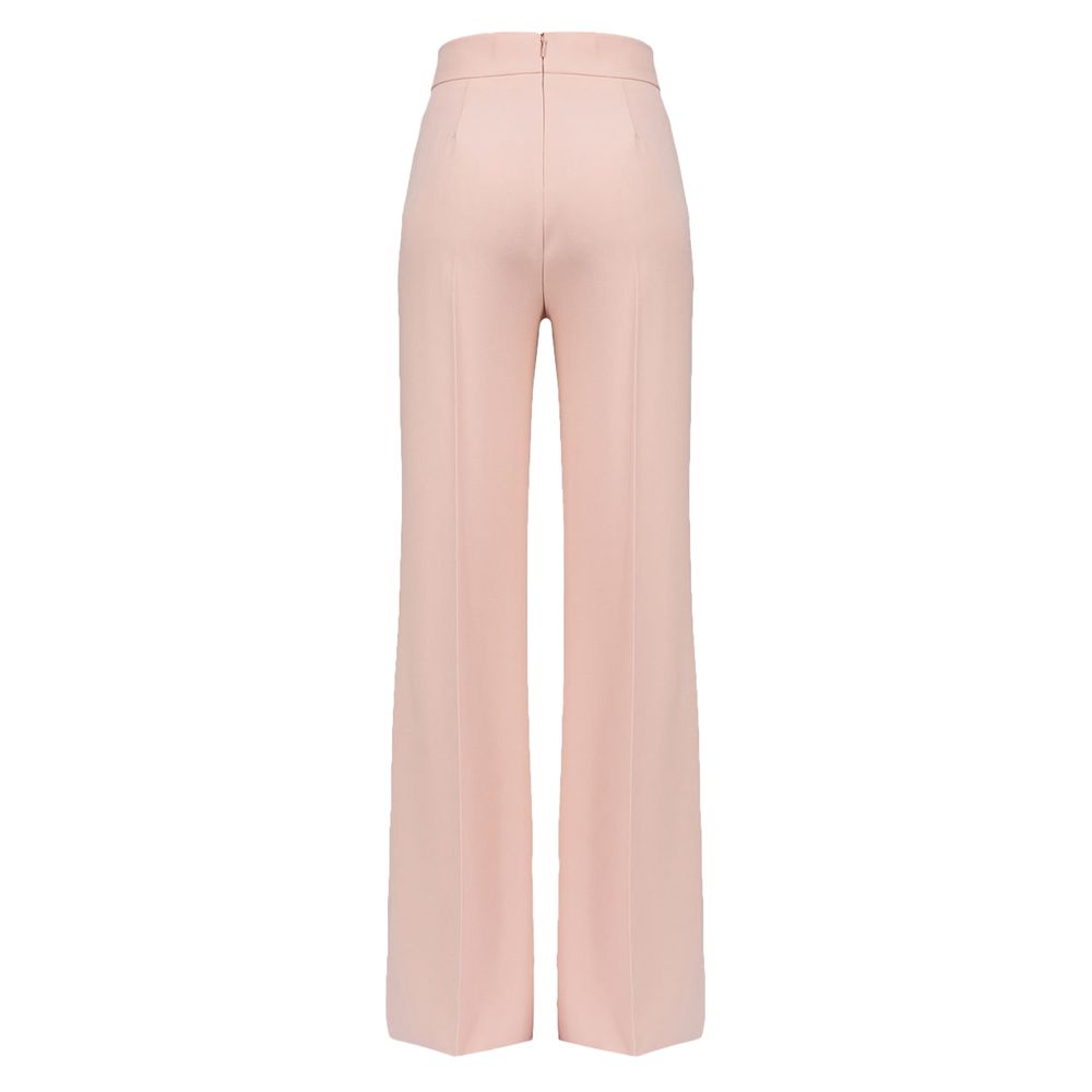 Pink Polyester Jeans & Pant - ventzia