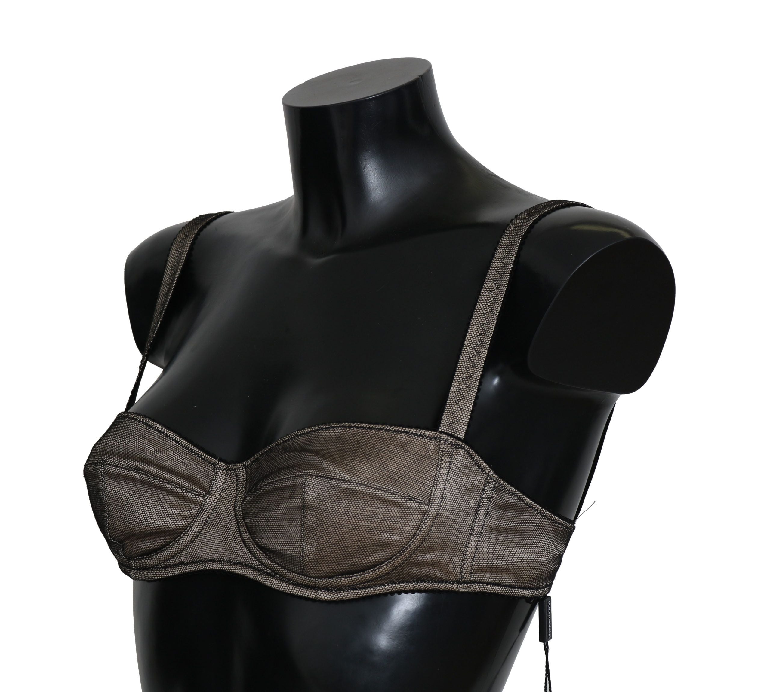 Elegant Brown Stretch Bra Womens Underwear - ventzia