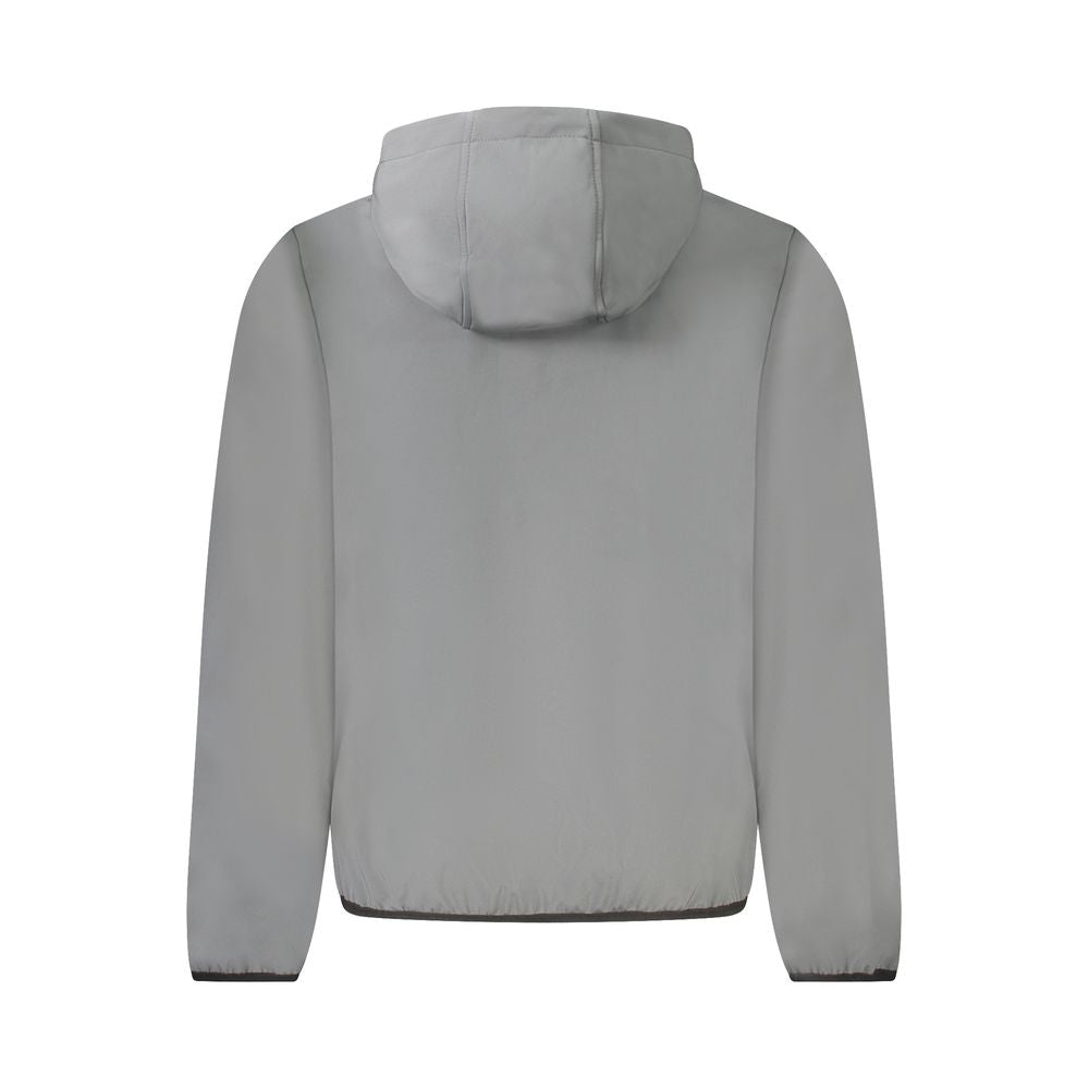 Gray Polyester Men's Jacket - ventzia
