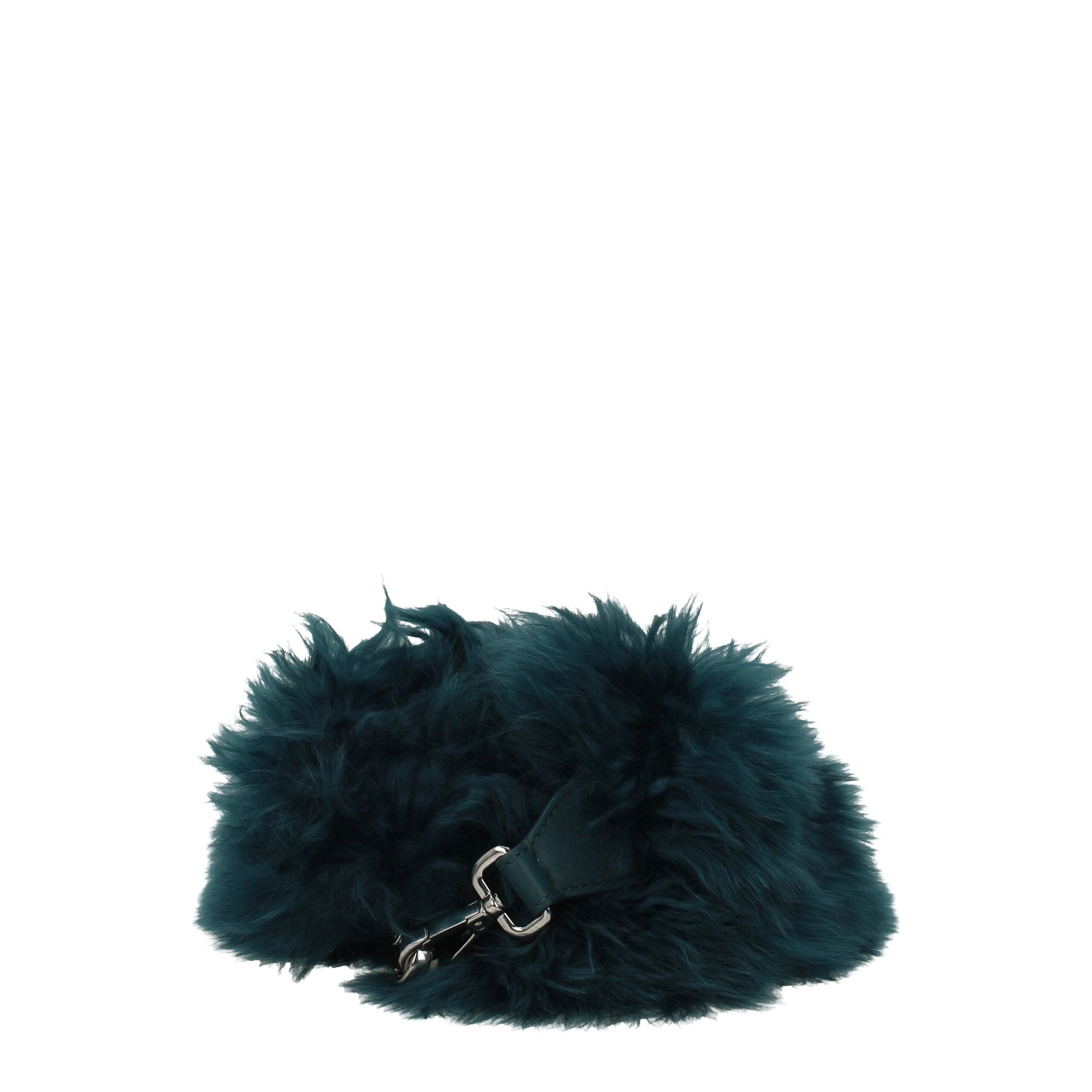 Green Leather Shoulder Bags - ventzia