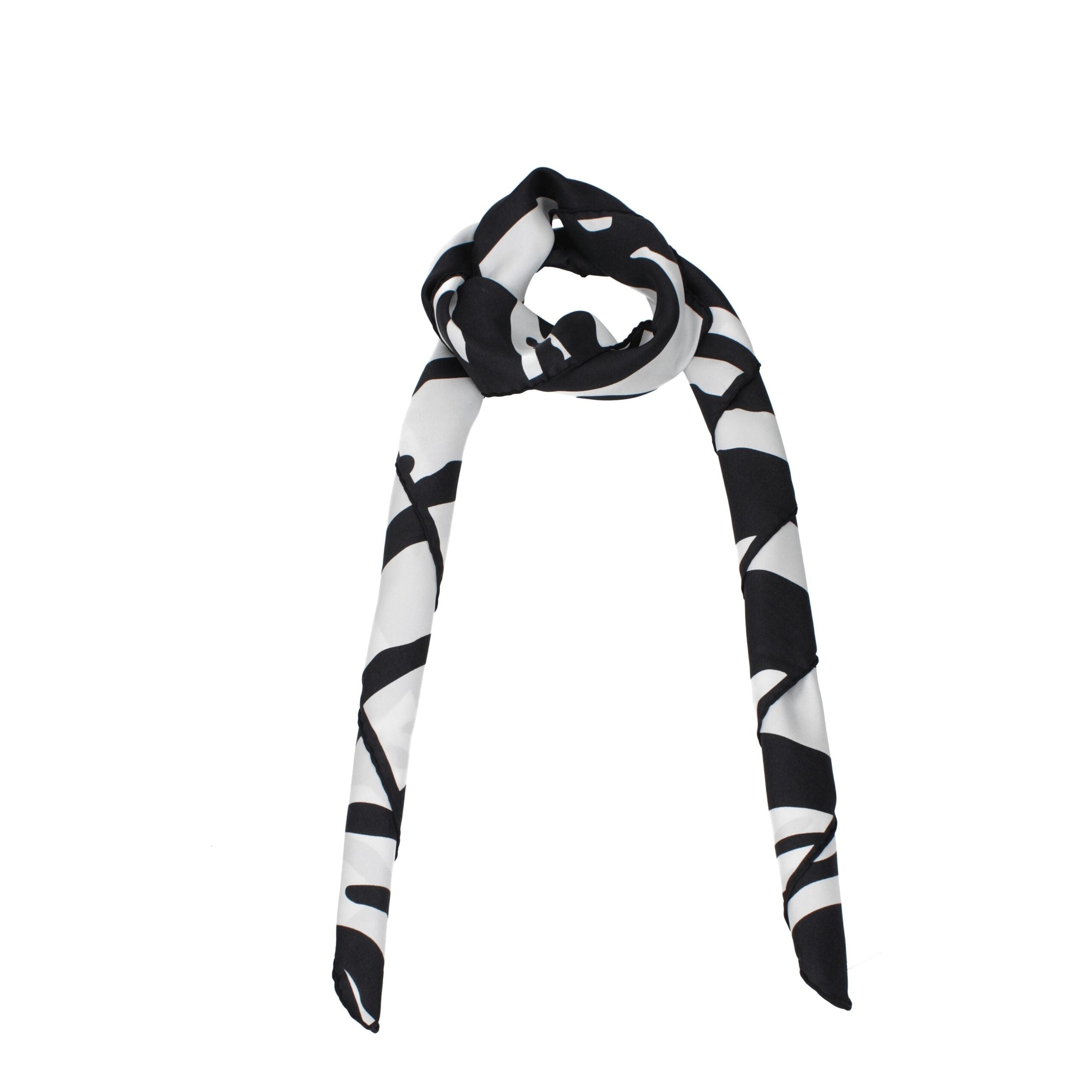 Black Silk Foulard - ventzia