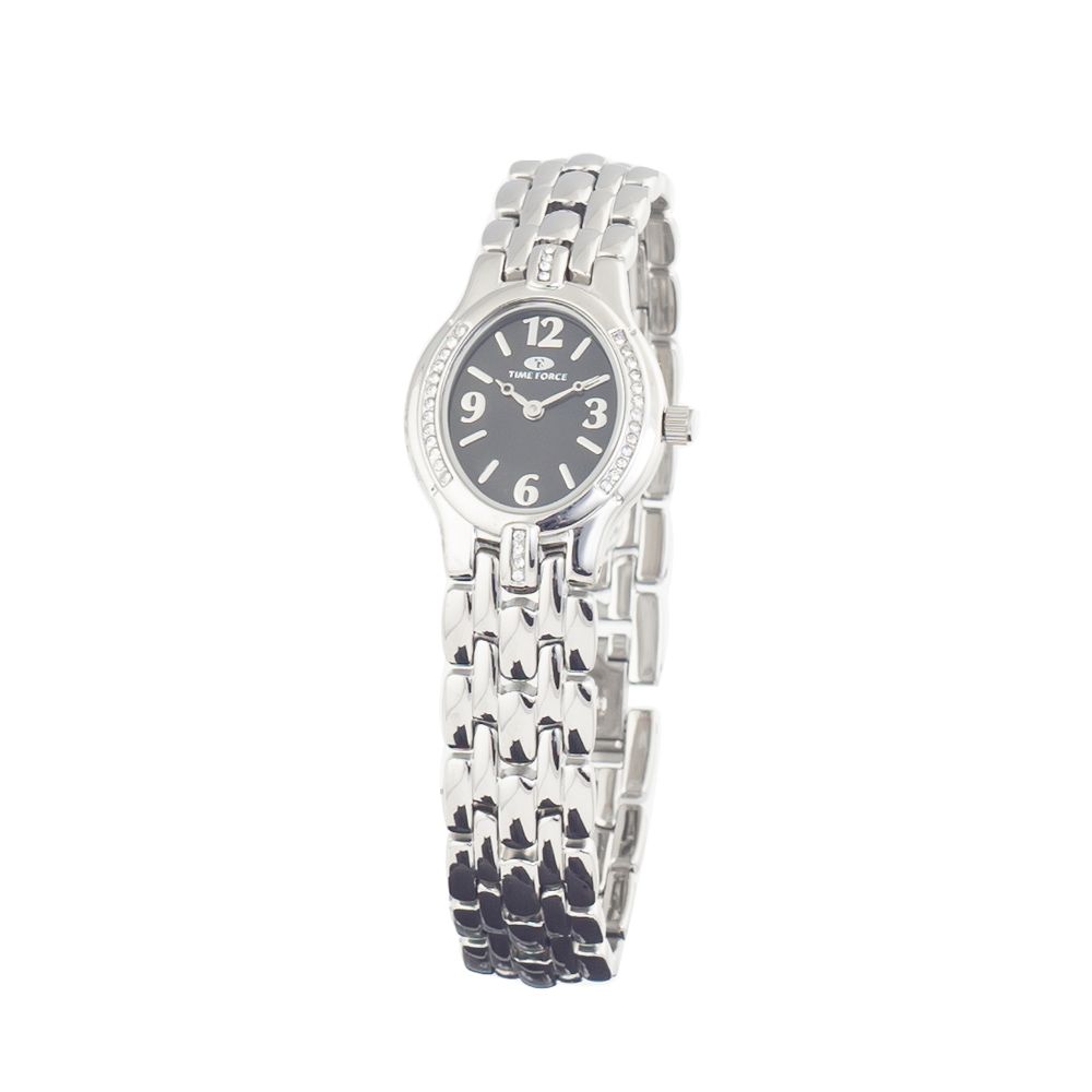 Silver Stainless Steel Dress Watch - ventzia