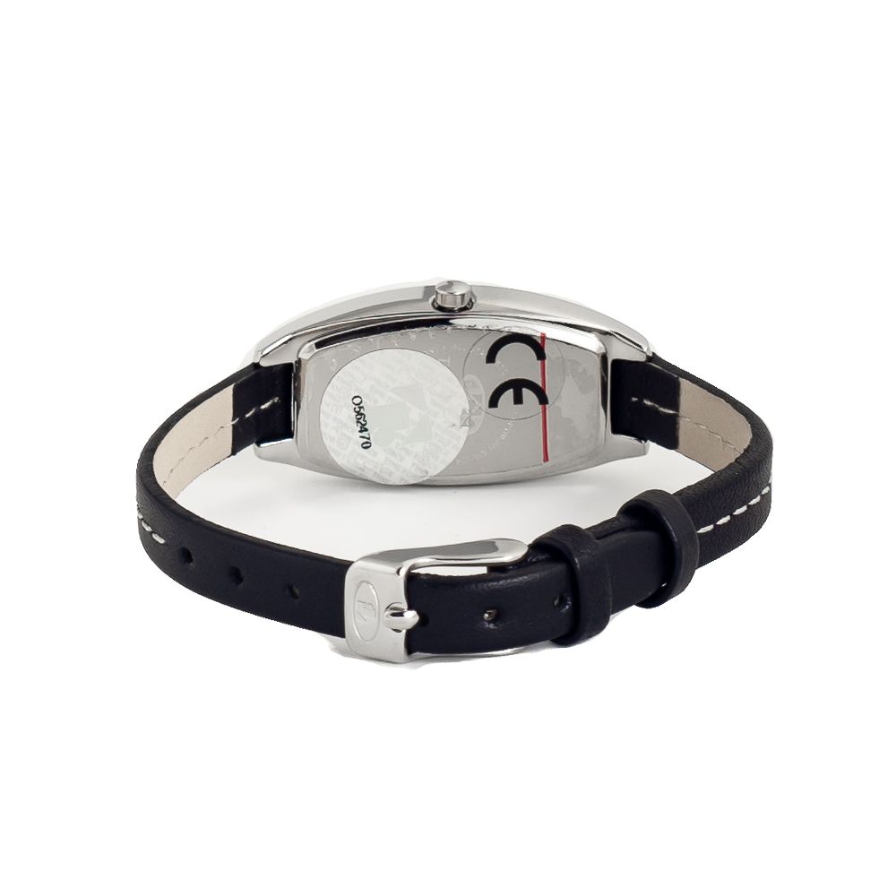 Black Leather Dress Watch - ventzia