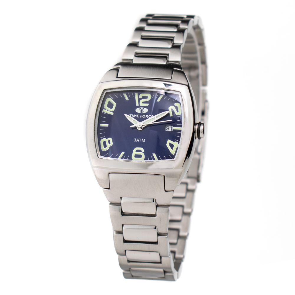 Silver Stainless Steel Dress Watch - ventzia