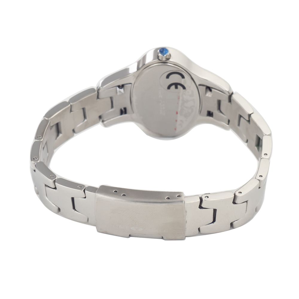 Silver Stainless Steel Dress Watch - ventzia