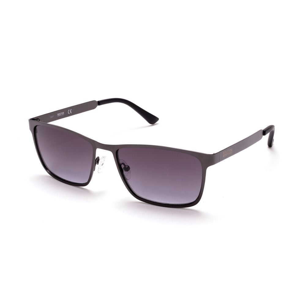 Gray Metal Sunglasses - ventzia