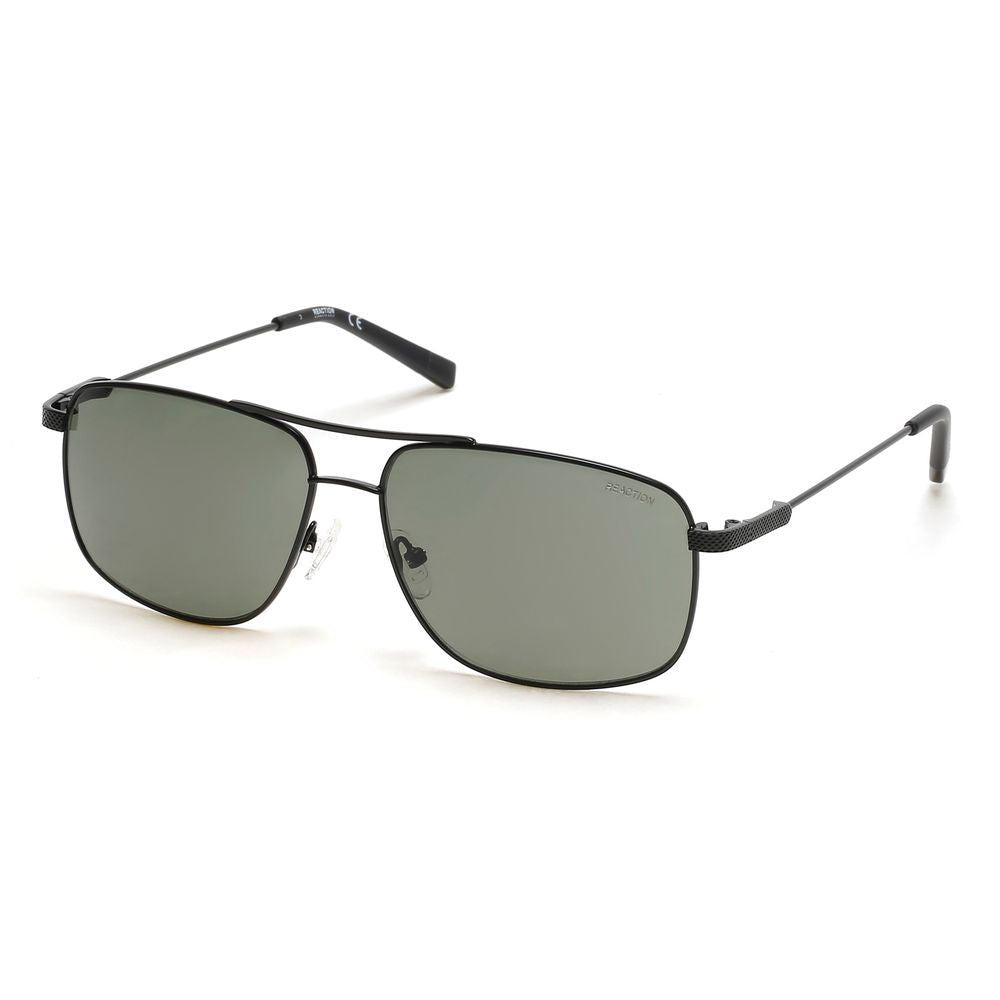 Black Metal Sunglasses - ventzia