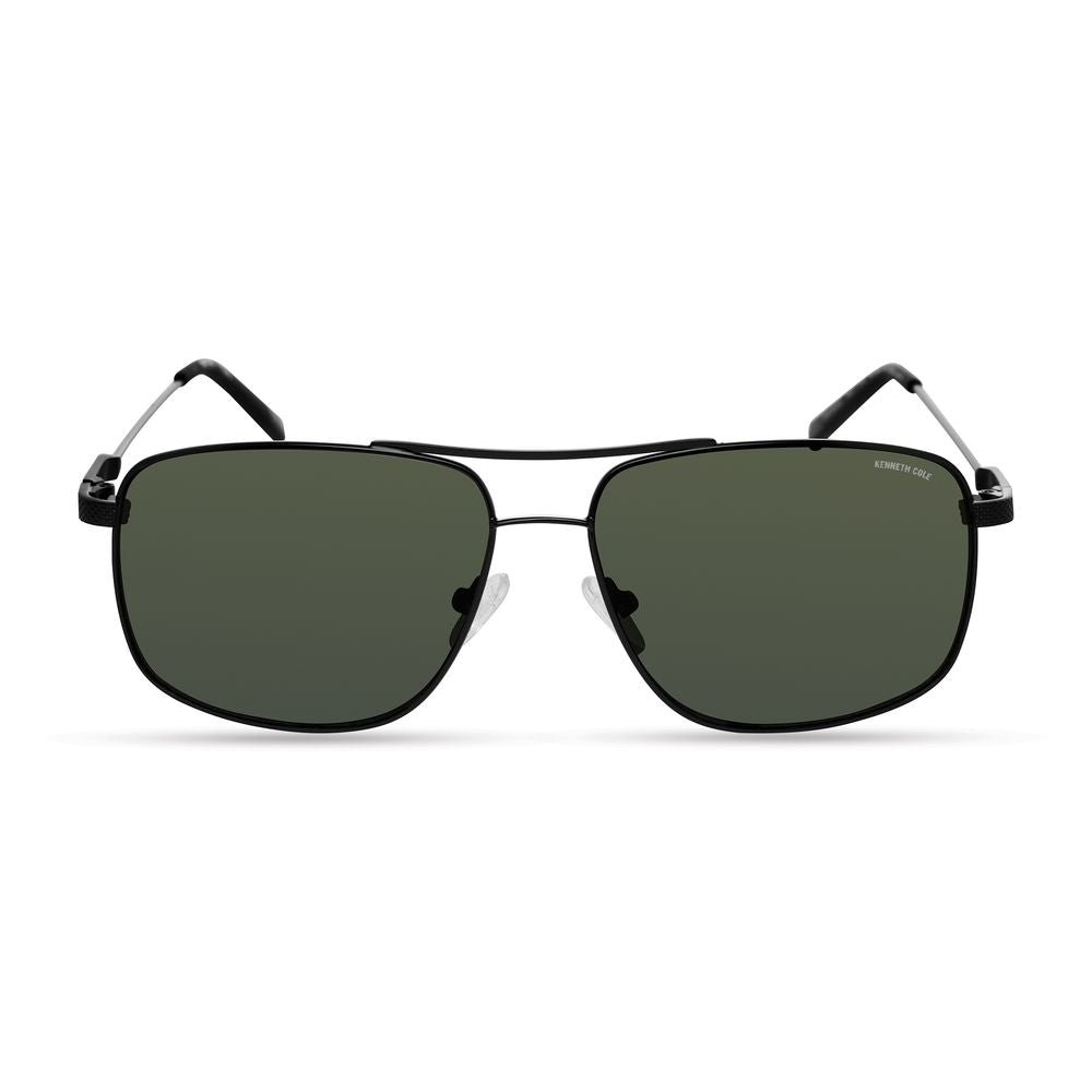 Black Metal Sunglasses - ventzia