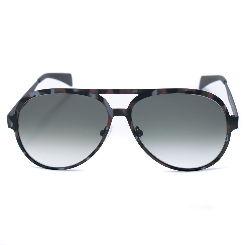 Brown Metal Sunglasses - ventzia