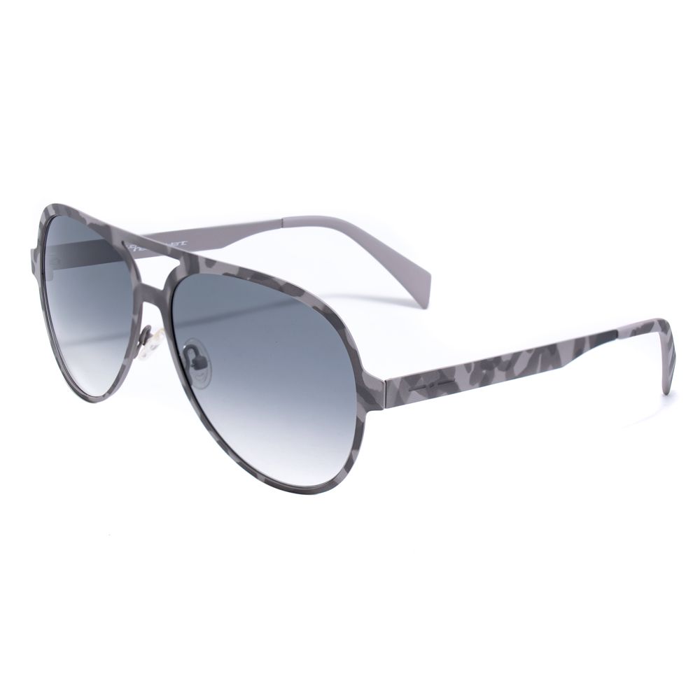 Gray Metal Sunglasses - ventzia
