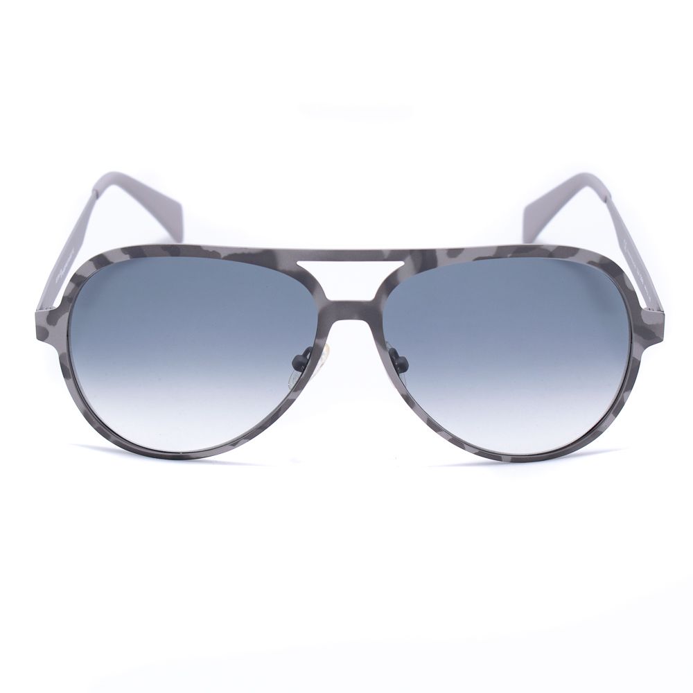 Gray Metal Sunglasses - ventzia