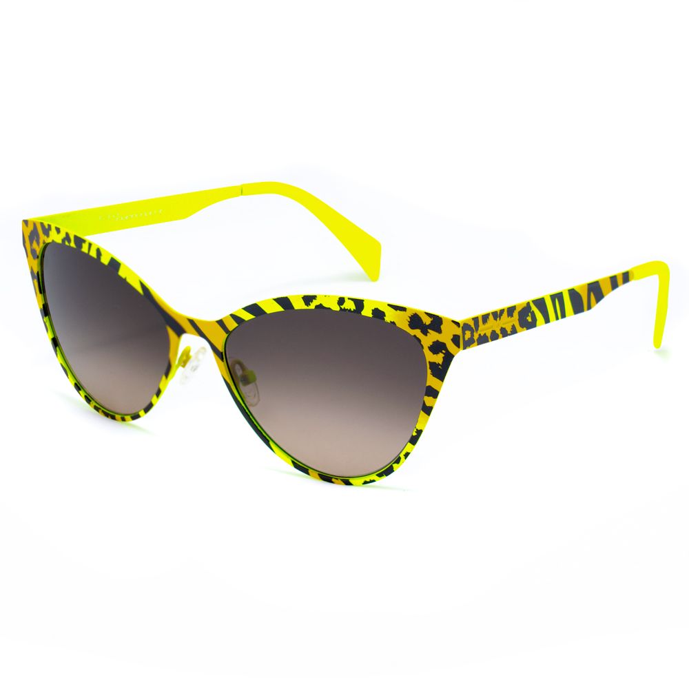 Yellow Metal Sunglasses - ventzia