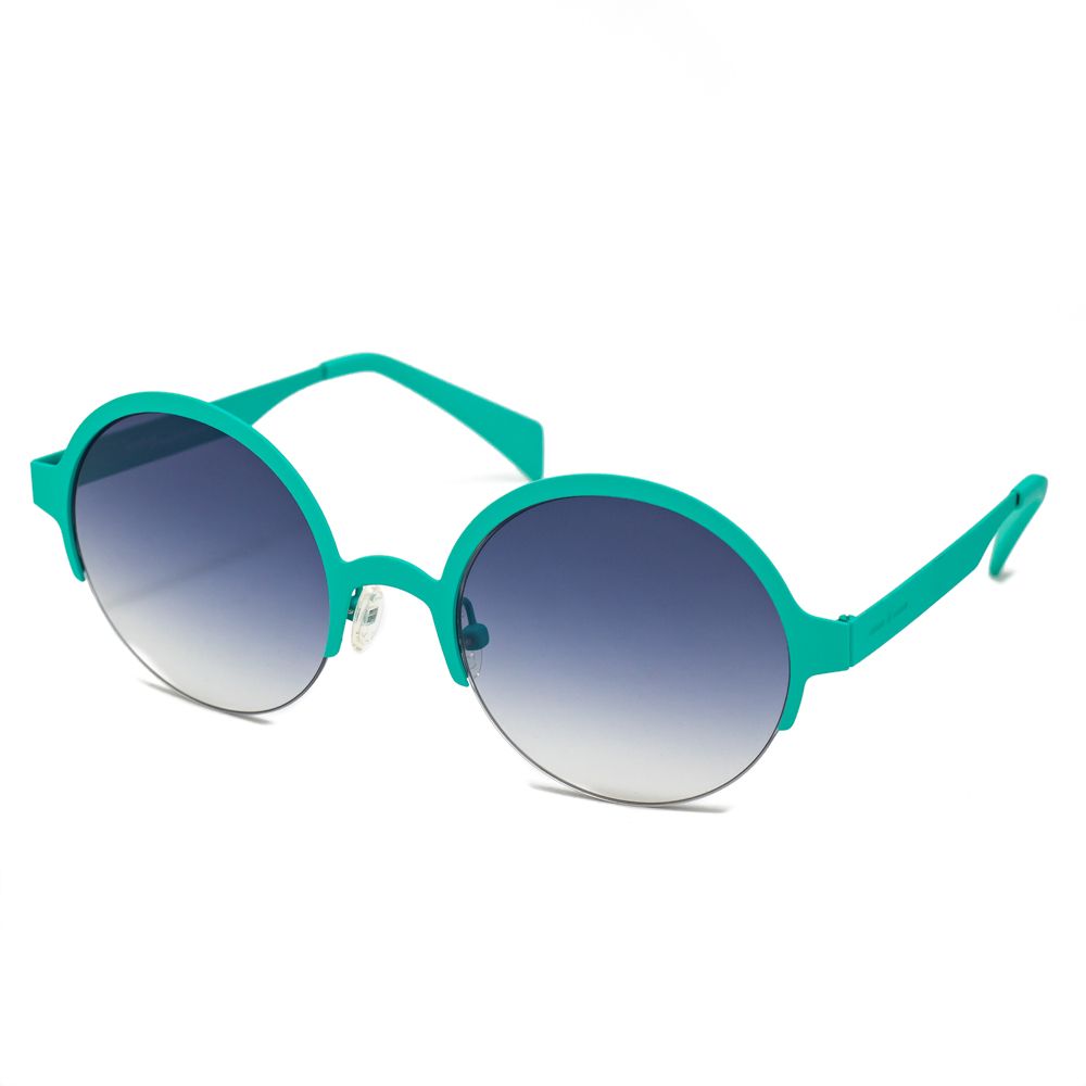 Blue Metal Sunglasses - ventzia