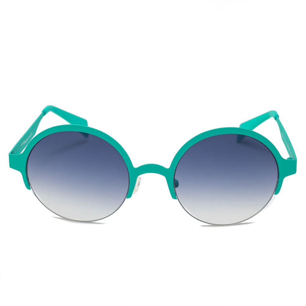 Blue Metal Sunglasses - ventzia