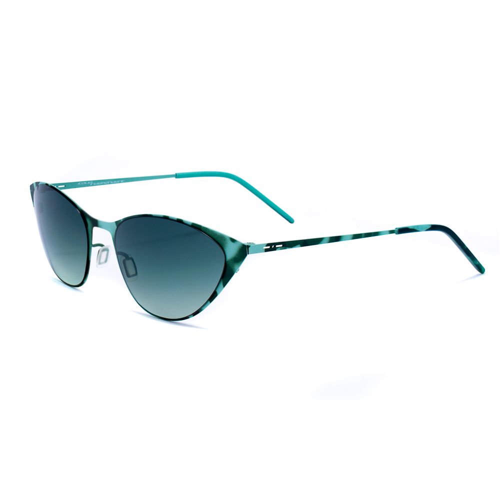 Green Metal Sunglasses - ventzia