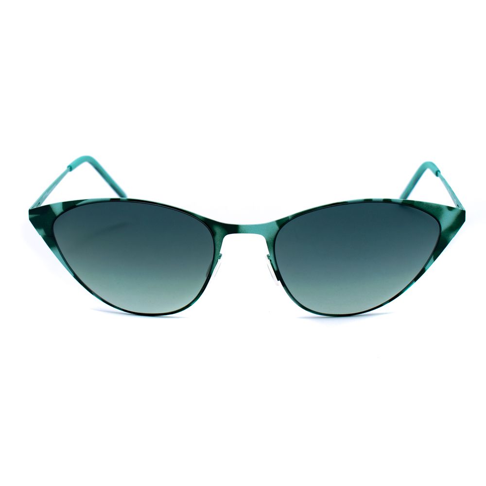 Green Metal Sunglasses - ventzia