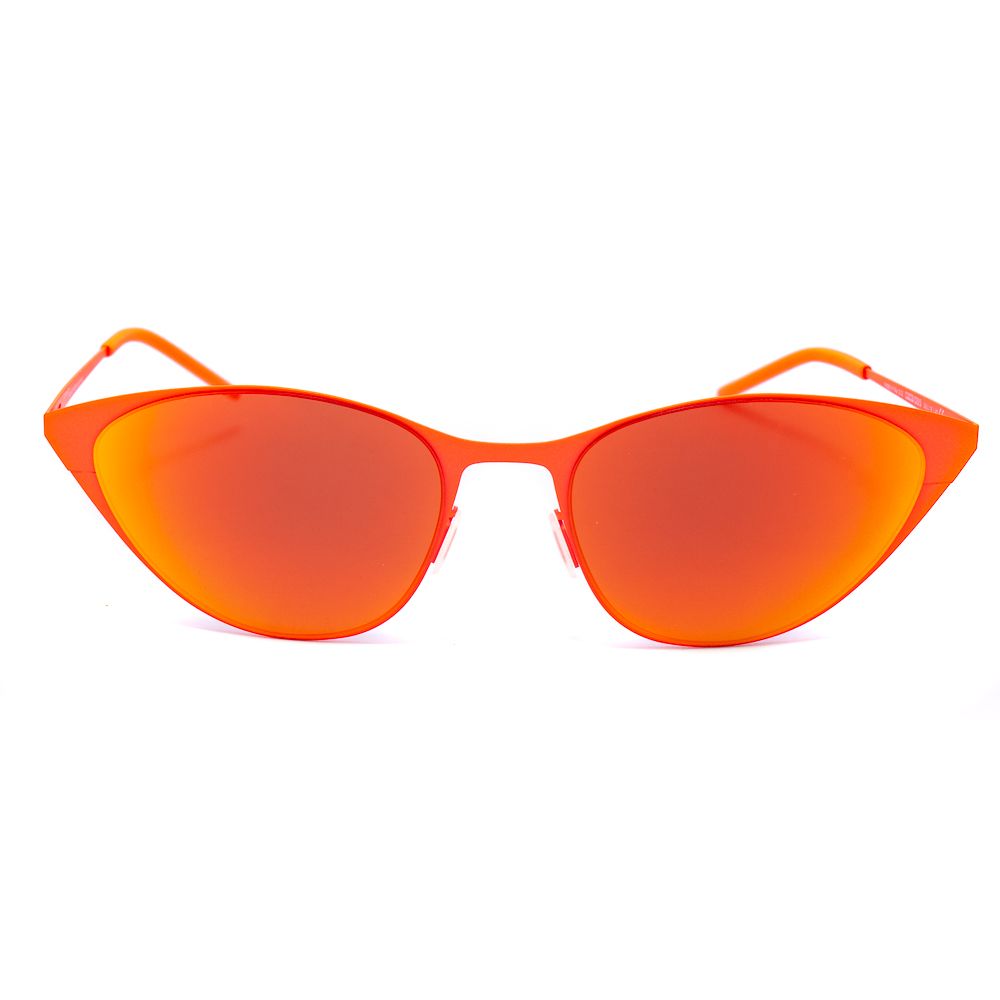 Orange Metal Sunglasses - ventzia