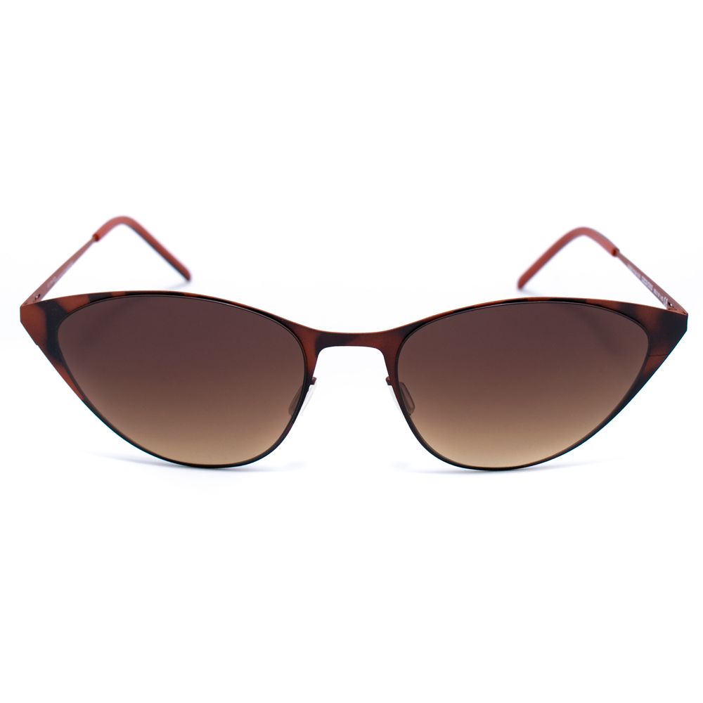 Brown Metal Sunglasses - ventzia