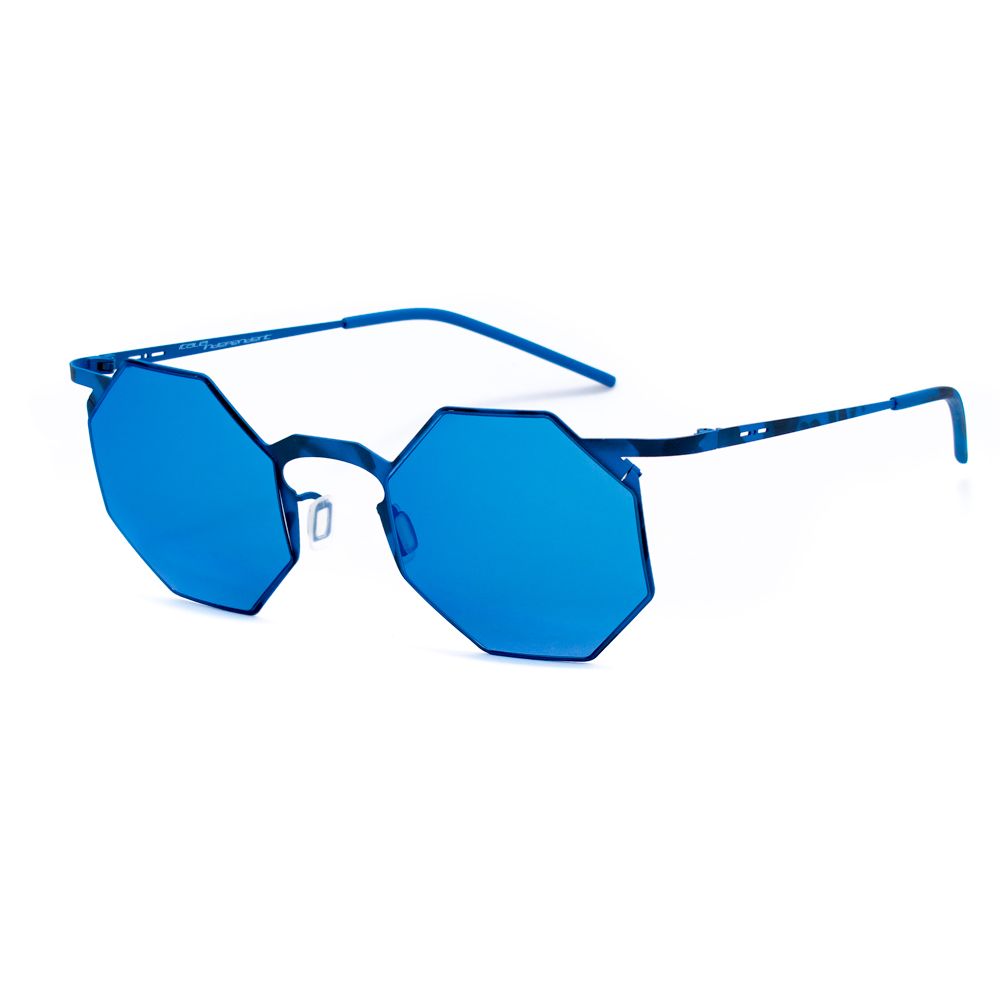 Blue Metal Sunglasses - ventzia