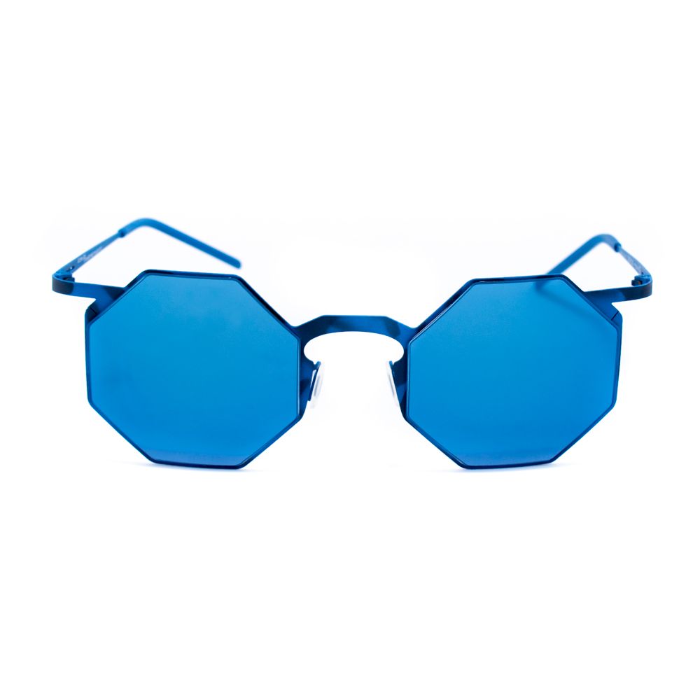 Blue Metal Sunglasses - ventzia