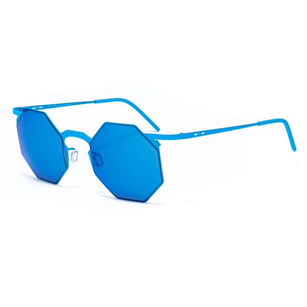Blue Metal Sunglasses - ventzia