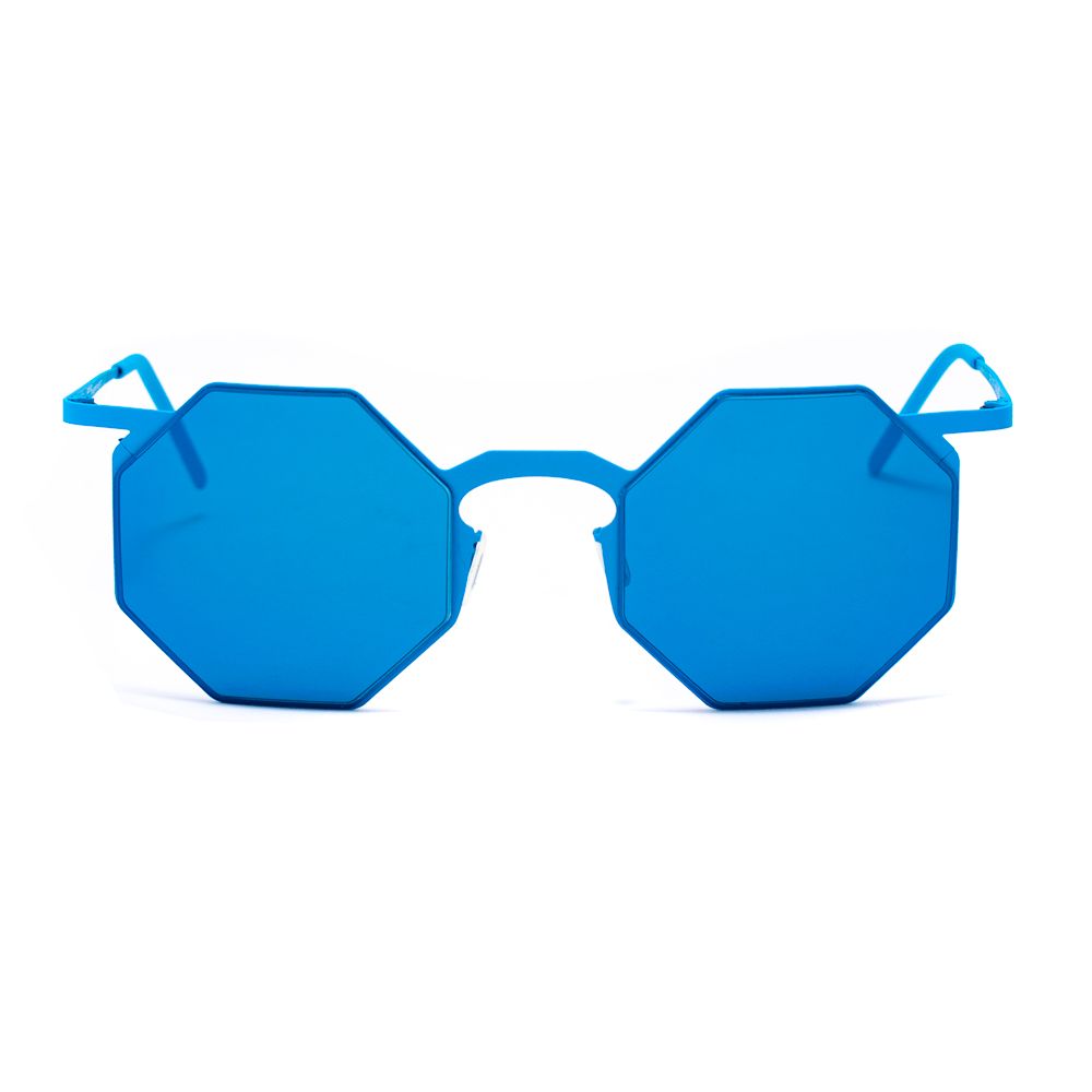 Blue Metal Sunglasses - ventzia