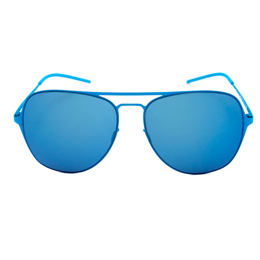 Blue Metal Sunglasses - ventzia